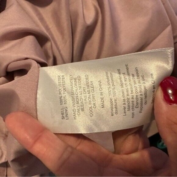 Vera Wang White Quartz V Neck Halter Gown with Sash VW360214 Size 16 - Picture 12 of 16